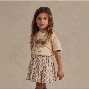 Rylee + Cru Cream Cat Graphic Kids T-Shirt